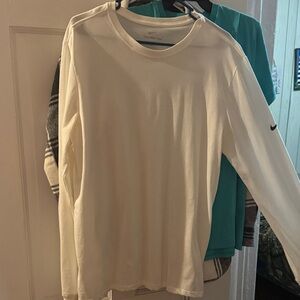 Nike Ivory Long Sleeve Tee